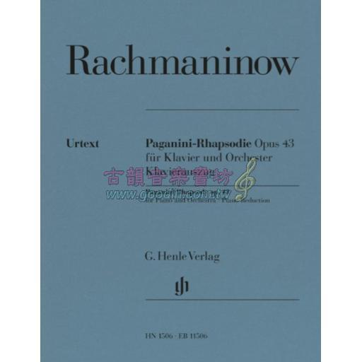 Rachmaninoff Rapsodie sur un thème de Paganini Op.43