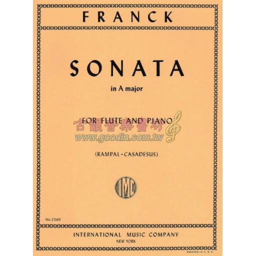 Franck Sonata in A Major Flute