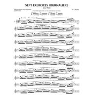 Reichert, 7 Exercices Journaliers Op.5 for Flute