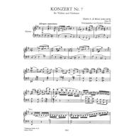 Beriot, Konzert Nr.7 G-Dur Op.76 for Violin und Klavier