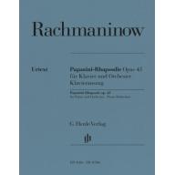 Rachmaninoff Rapsodie sur un thème de Paganini Op.43