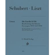 Liszt The Trout D 550, 1844 and 1846 Versions