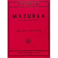 Popper Mazurka in G minor Op.11 No.3 Cello