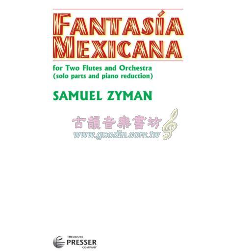 Samuel Zyman Fantasía Mexicana for Two Flutes 