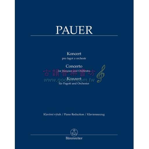 Pauer, Concerto for Bassoon <預購>