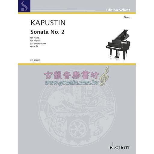 Kapustin, Sonata No.2 Op.54