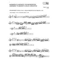 Robert Levin, Cadenzen Mozart Violinkonzerten KV207