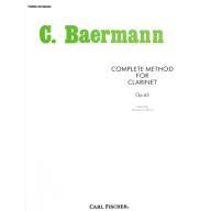 Baermann Complete Method OP.63 for Clarinet 