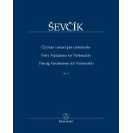 Sevcik, Forty Variations op.3 for Cello <預購>