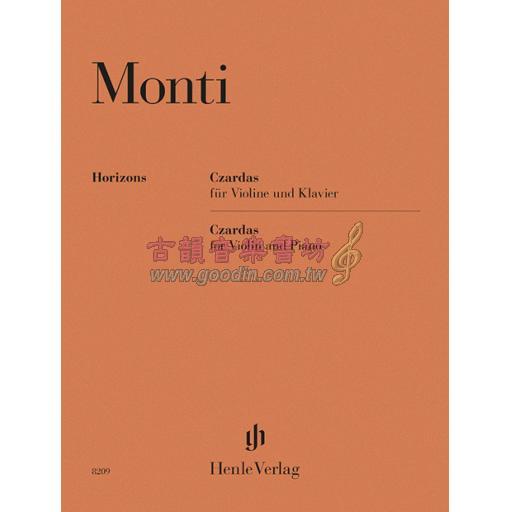 Monti, Czardas – for Violin and Piano