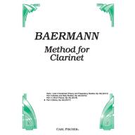Baermann, Method for Clarinet