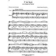 Dancla, 6 Airs Variés Op.89 for Violin and Piano