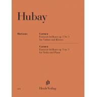 Hubay, Carmen Fantaisie brillante op. 3 no. 3 for Violin and Piano