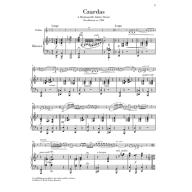 Monti, Czardas – for Violin and Piano