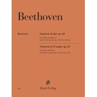 Beethoven, Notturno in D major op. 42 for Viola and Piano 