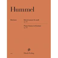 Hummel Piano Sonata in f minor op. 81