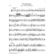 Schubert, Variations on “Trockne Blumen” in E minor op.160 D802 for Violin and Piano