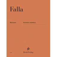 Falla, Serenata andaluza