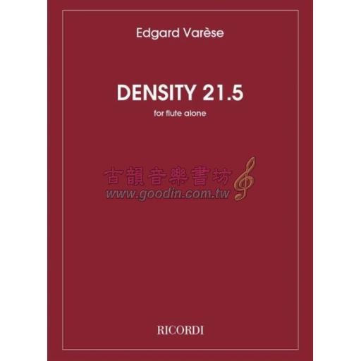 Varèse Density 21. 5 for Flute