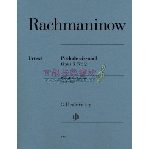 Rachmaninoff, Prélude C Minor Op.3 No.2