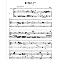 Mozart, Violin Concerto No.1 B major K.207